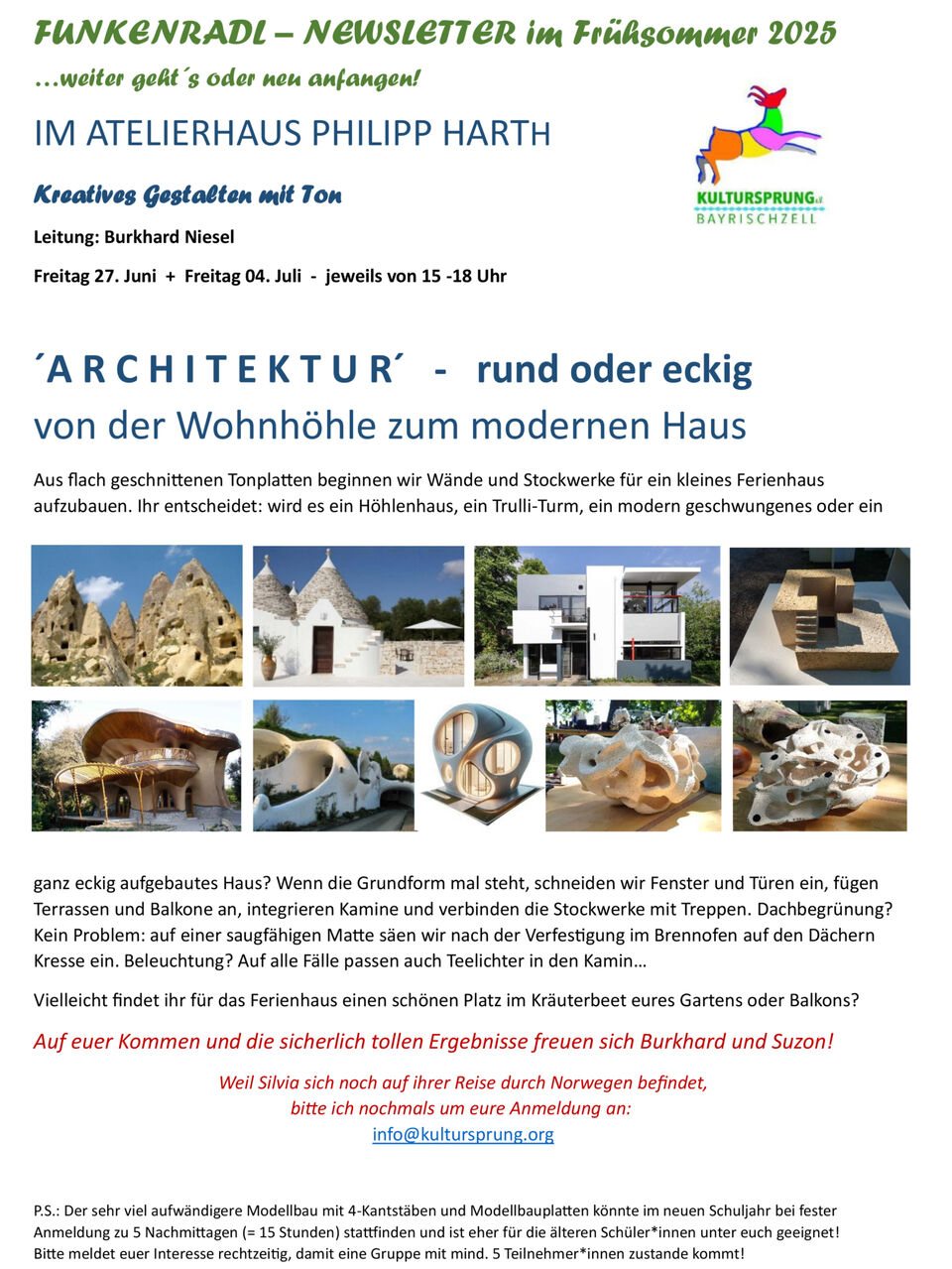 Newsletter Funkenradl Frühsommer 25 jpg